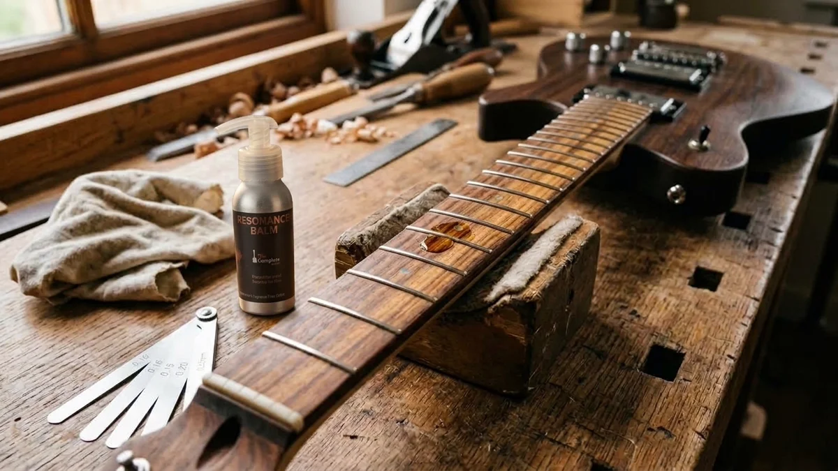 Why Lemon Oil Ruins Pau Ferro Fretboards (And How to Darken Them Naturally)