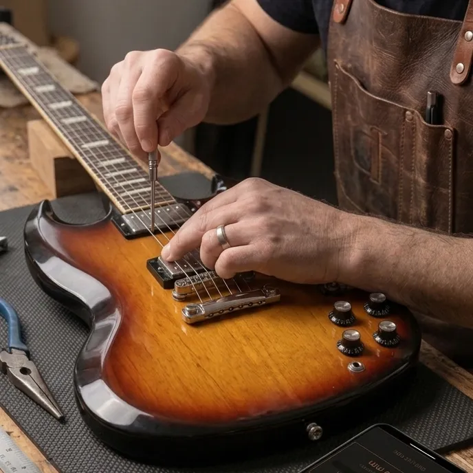 Dundee Workshop — Complete Guitar Setup & Calibration